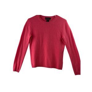 Tahari Pure Luxe Cashmere Sweater – Pink – Size M